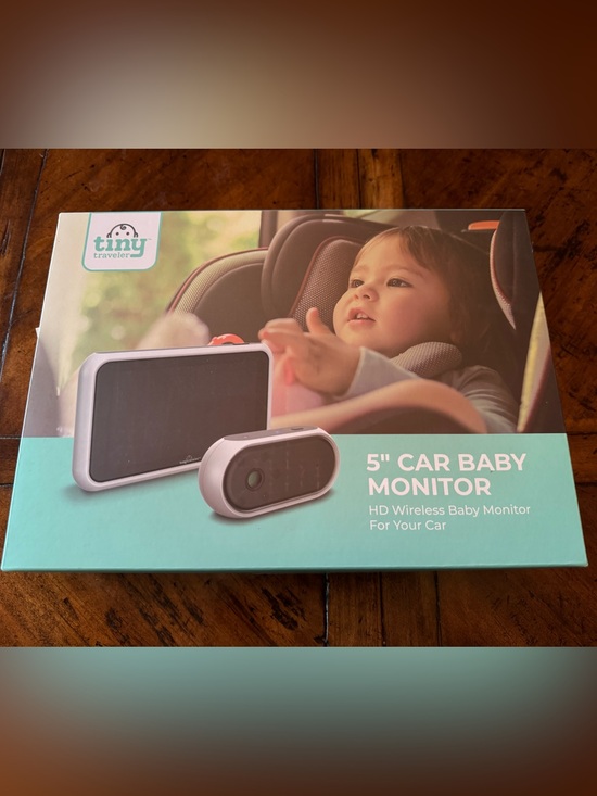 Tiny Traveler Other - Tiny Traveler 5" HD Wireless Car Baby Monitor